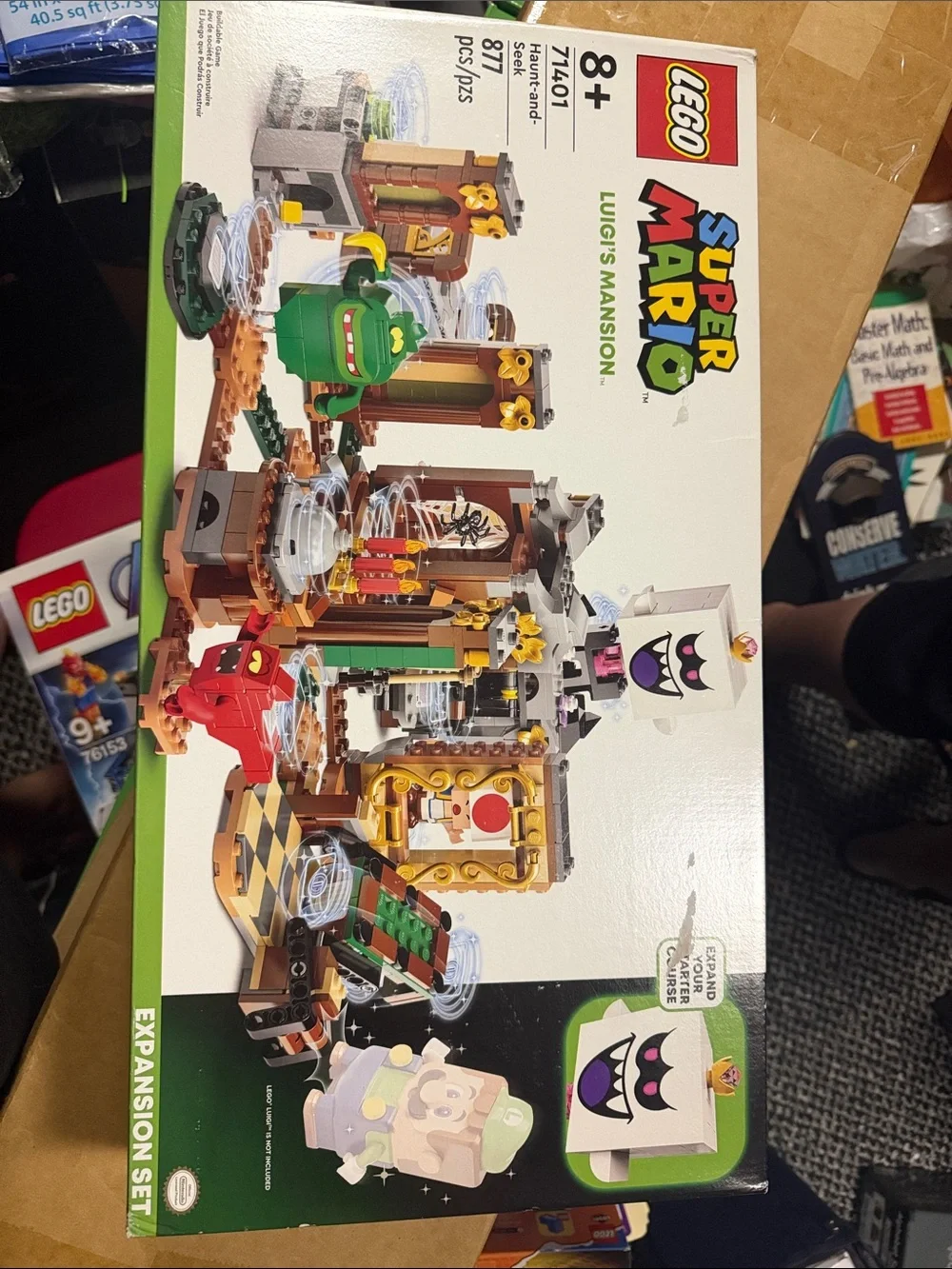 LEGO Super Mario Luigi's Mansion Expansion Set - Green Brown White Gold